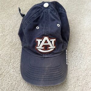 Auburn Embroidered Navy Blue Logo Cap Unisex